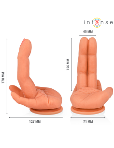 Intense - leela estimulador punto·g mano flexible 12,6 cm 2