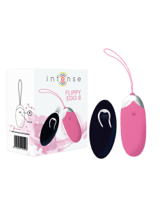 Intense - flippy ii huevo recargable remoto rosa