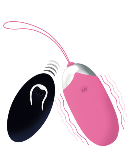 Intense - flippy ii huevo recargable remoto rosa