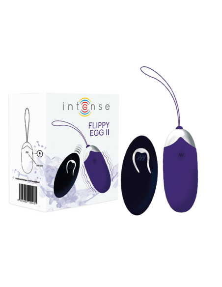 Intense - flippy ii huevo recargable remoto lila