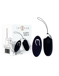 Intense - flippy ii huevo recargable remoto negro