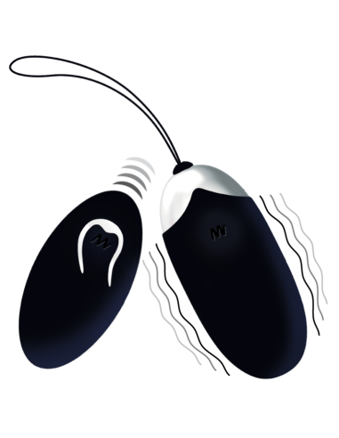 Intense - flippy ii huevo recargable remoto negro