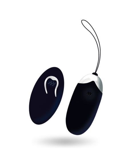 Intense - flippy ii huevo recargable remoto negro