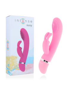 Intense - susy vibrador oscilante silicona rabbit rosa