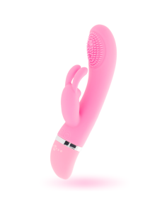 Intense - susy vibrador oscilante silicona rabbit rosa 2