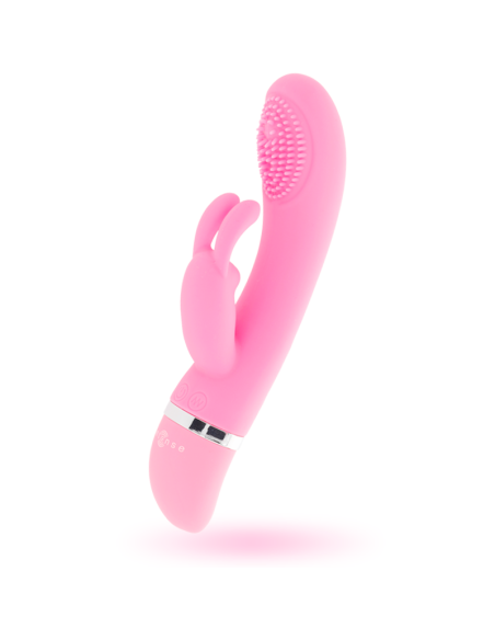 Intense - susy vibrador oscilante silicona rabbit rosa