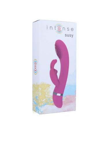Intense - susy vibrador oscilante silicona rabbit rosa