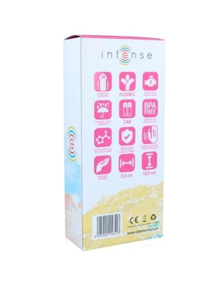 Intense - hilari vibrador rosa silicon luxe