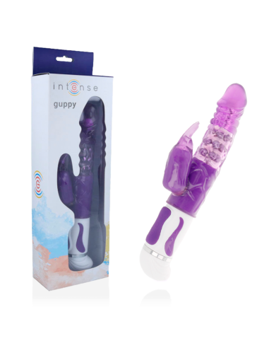Intense - guppy vibrador rotador lila