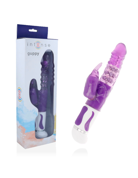 Intense - guppy vibrador rotador lila