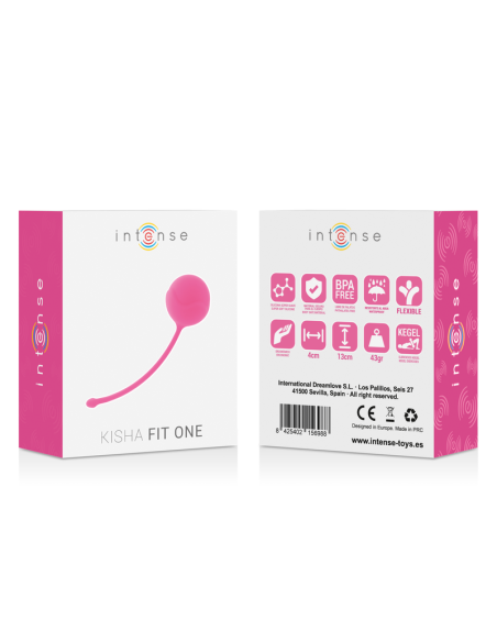 Intense - kisha fit one silicone kegel fuchsia
