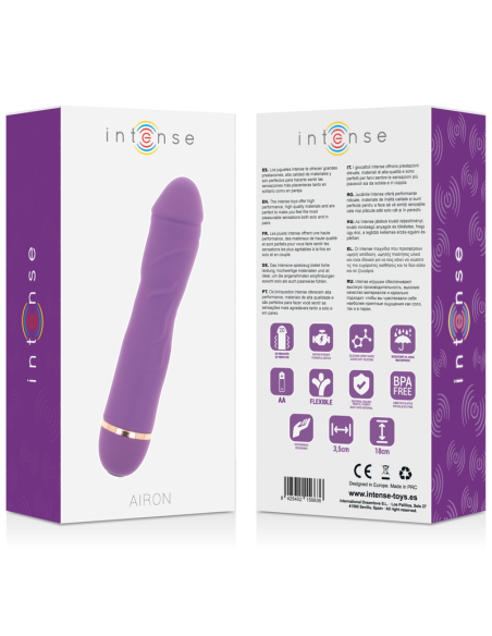 Intense - airon 20 speeds silicone lila