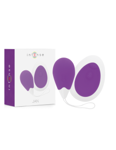 Intense - jan huevo vibrador control remoto lila