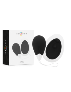 Intense - jan huevo vibrador control remoto negro