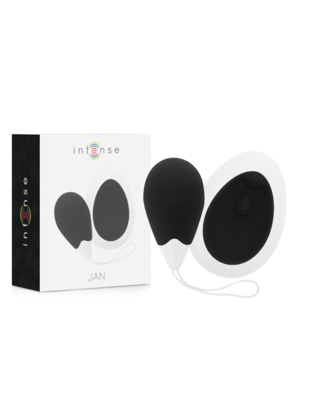 Intense - jan huevo vibrador control remoto negro