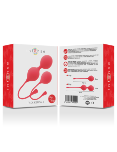 Intense - bolas kegel pack kendall rojo 2