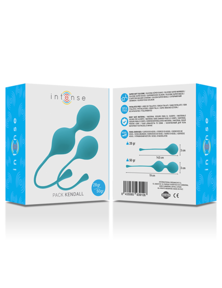 Intense - bolas kegel pack kendall azul