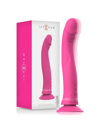 Intense - michelangelo dildo vibrador silicona rosa