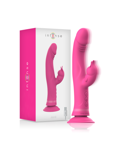 Intense - julio vibrador rabbit silicona rosa
