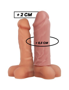 Virilxl - extension de pene liquid silicone v3 natural