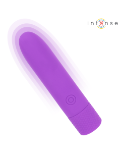 Intense - symone bala vibradora recargable por usb 8 vibraciones morado 10 x 2.2 cm 2