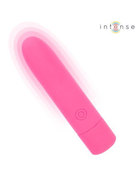 Intense - symone bala vibradora recargable por usb 8 vibraciones rosa 10 x 2.2 cm