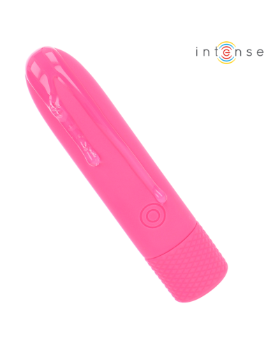 Intense - symone bala vibradora recargable por usb 8 vibraciones rosa 10 x 2.2 cm