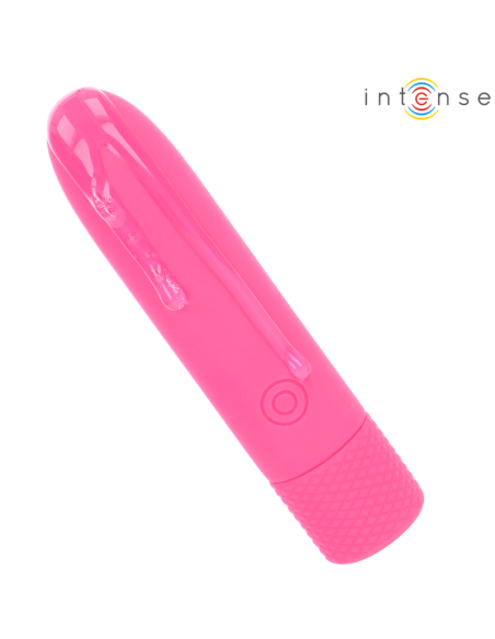 Intense - symone bala vibradora recargable por usb 8 vibraciones rosa 10 x 2.2 cm