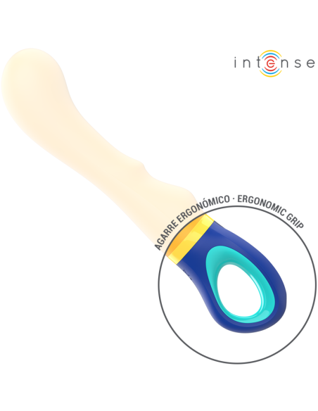 Intense - shaggy vibrador punto-g amarillo
