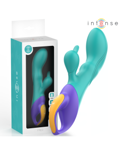 Intense - fred vibrador recargable rabbit azul