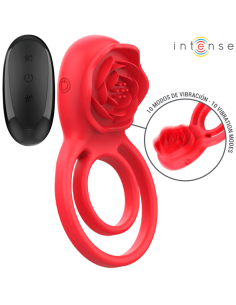 Intense - gail rosa estimuladora 10 vibraciones rojo control remoto