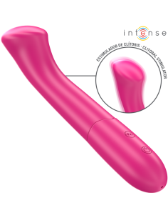 Intense - paty vibrador 19 cm flexible 10 vibraciones modelo 2 rosa