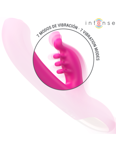 Intense - christina vibrador multifunciÓn rabbit 22.5 cm rosa
