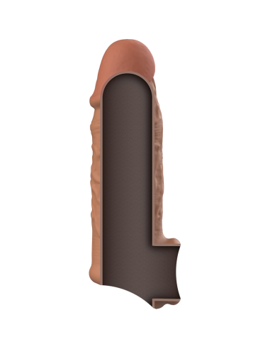 Virilxl - extensiÓn de pene liquid silicone v7 marrÓn