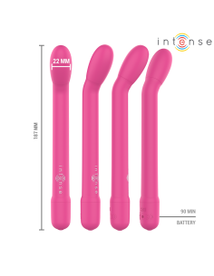 Intense - karlie estimulador punto-g recargable rosa 2