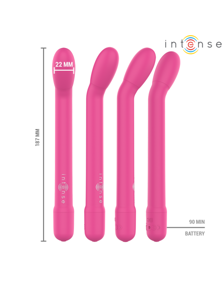 Intense - karlie estimulador punto-g recargable rosa