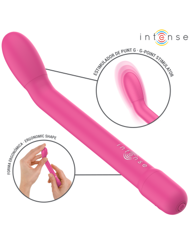 Intense - karlie estimulador punto-g recargable rosa