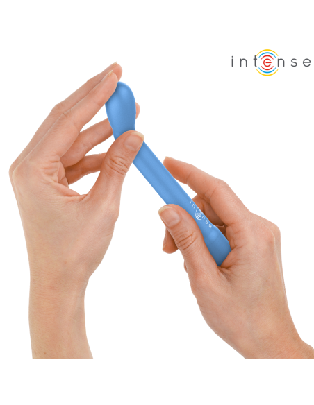 Intense - karlie estimulador punto-g recargable azul