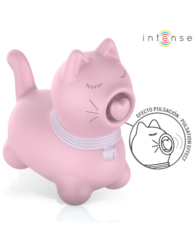 Intense - marie estimulador con lengua efecto pulsaciÓn rosa