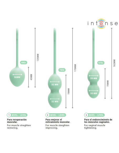Intense - charli kit bolas kegel jade