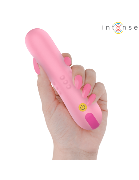 Intense - barbara vibrador con perlas giratorias