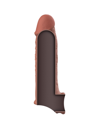 Virilxl - extensiÓn de pene liquid silicone v9 marrÓn