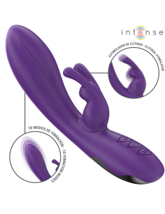 Intense - randall vibrador rabbit 10 vibraciones morado 2