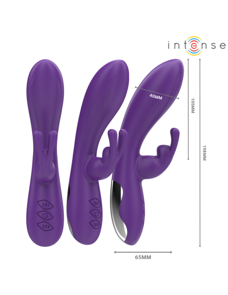 Intense - randall vibrador rabbit 10 vibraciones morado
