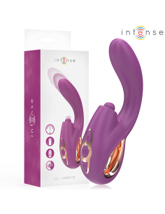 Intense - lali vibrador punto g multifunciÓn estimulaciÓn & empuje & vibraciÓn morado