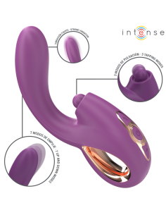 Intense - lali vibrador punto g multifunciÓn estimulaciÓn & empuje & vibraciÓn morado 2