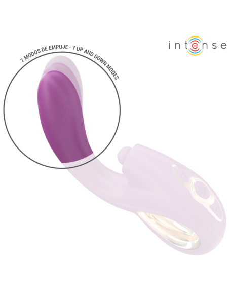 Intense - lali vibrador punto g multifunciÓn estimulaciÓn & empuje & vibraciÓn morado