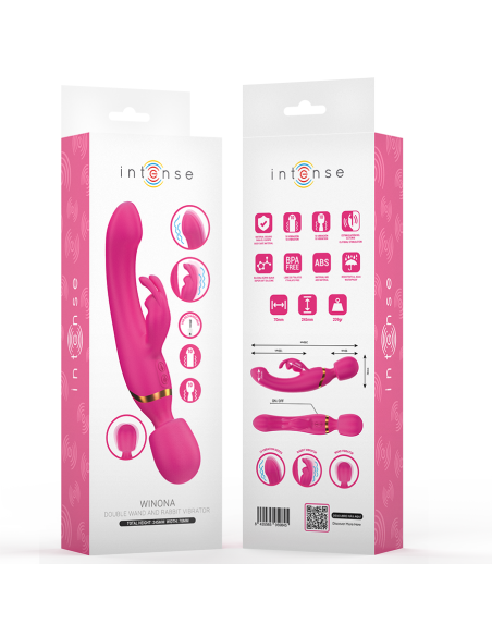 Intense - winona doble vibrador rabbit & wand