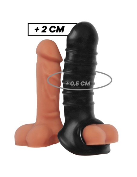 Virilxl - extension y funda de pene v15 negro