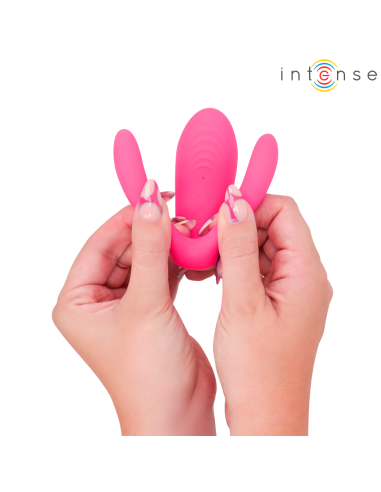 Intense - julia vibrador & estimulador de pinzas control remoto